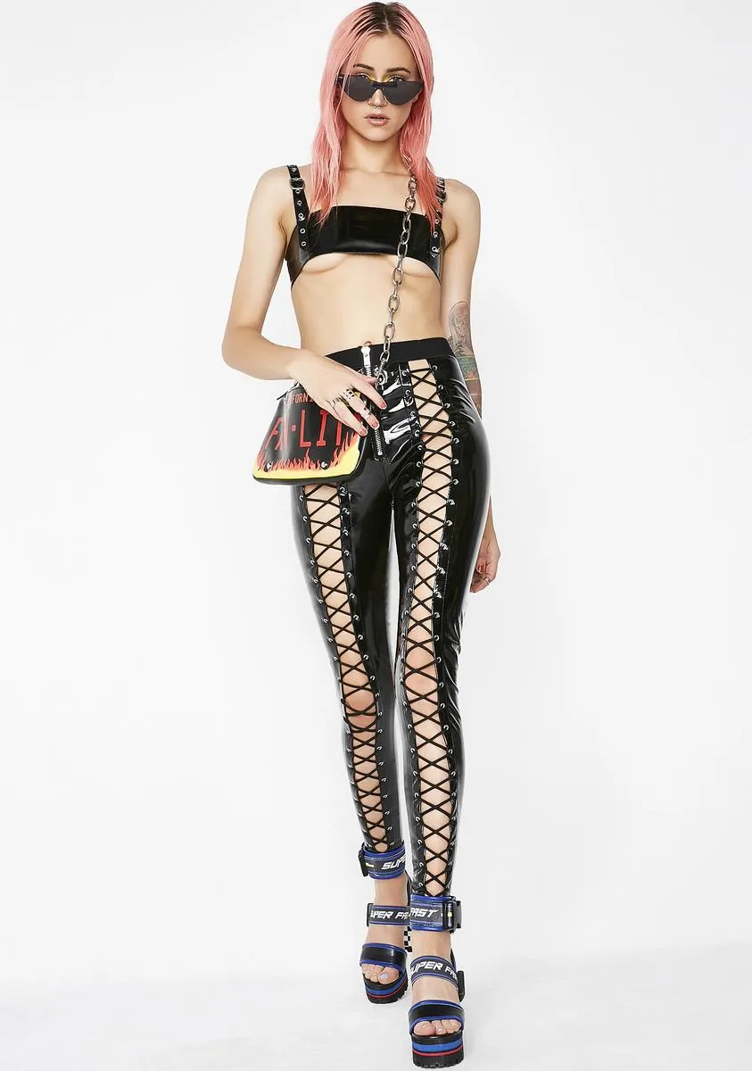 Sleek Zip It Nancy Corset Leggings