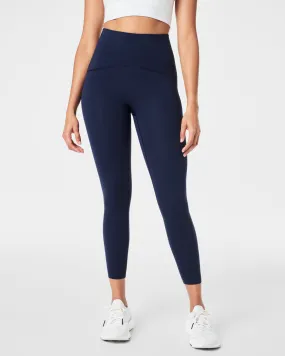 SPANX Booty Boost Active Leggings Navy Blue 7/8 Length