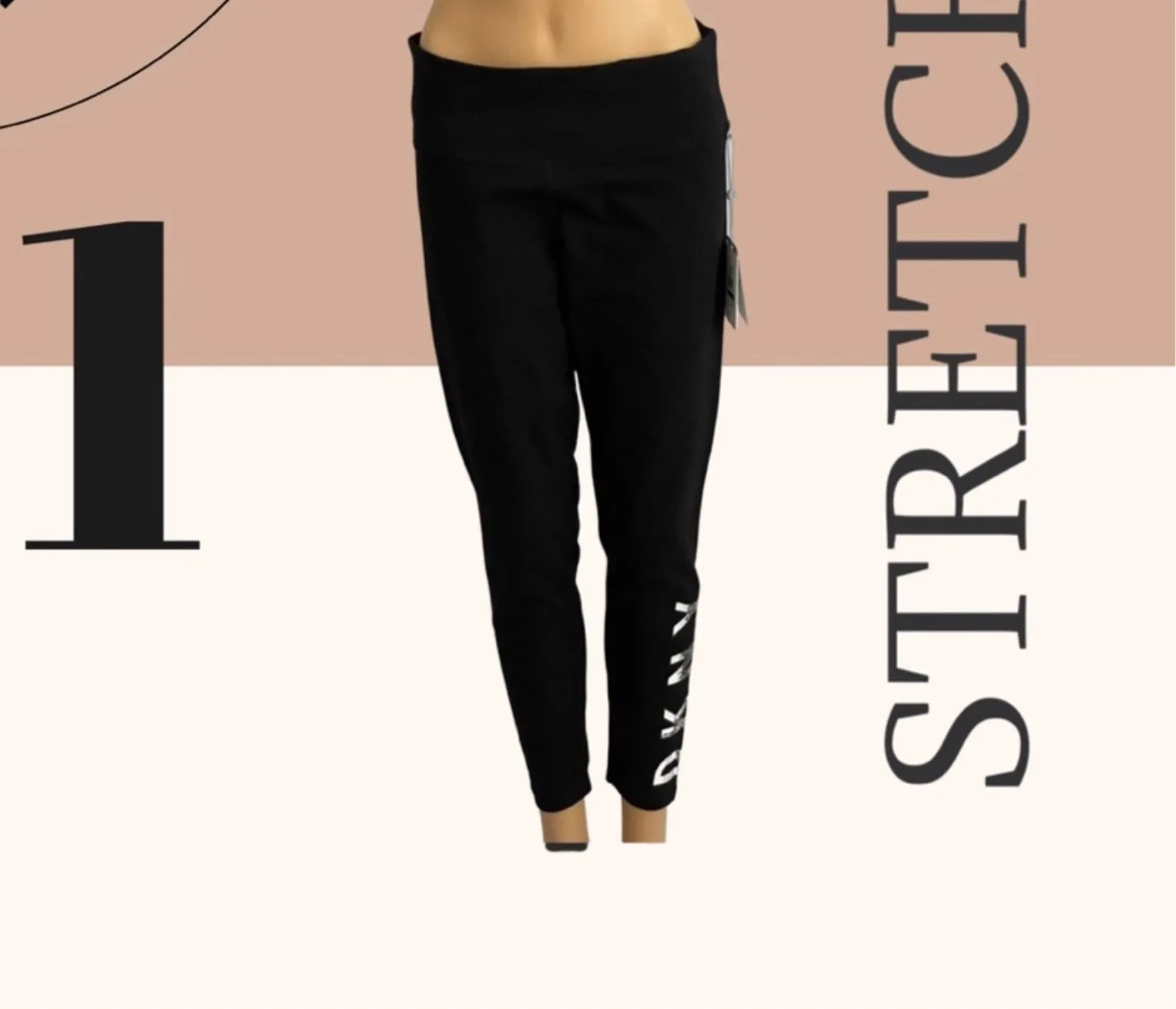 Sport logo high-rise workout leggings