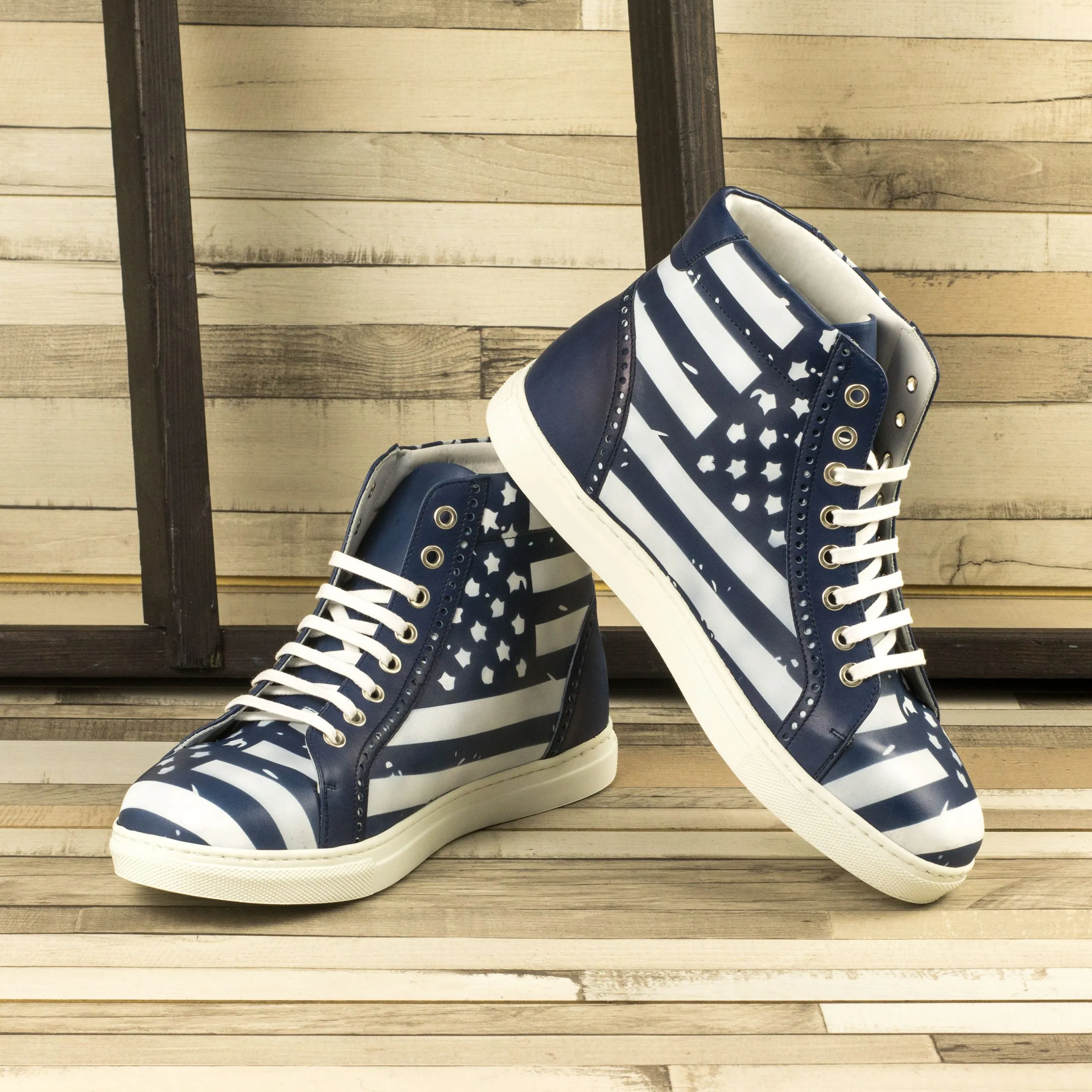 Stencil Studio High Top Sneaker