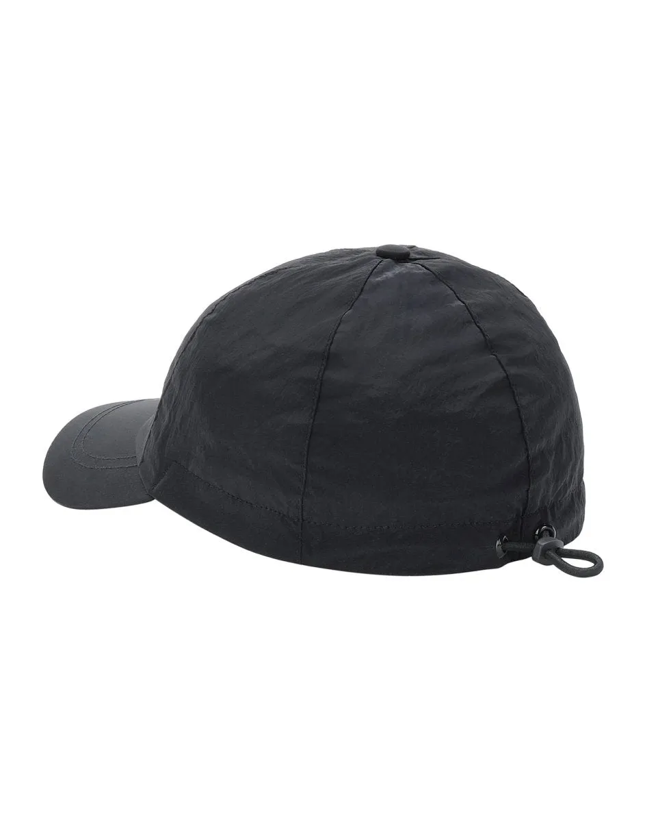 Stone Island Nylon Cap Black