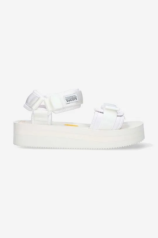 Suicoke CEL-VPO black white sandals