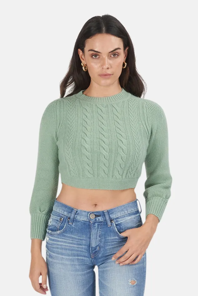 Sydney Green Sweater