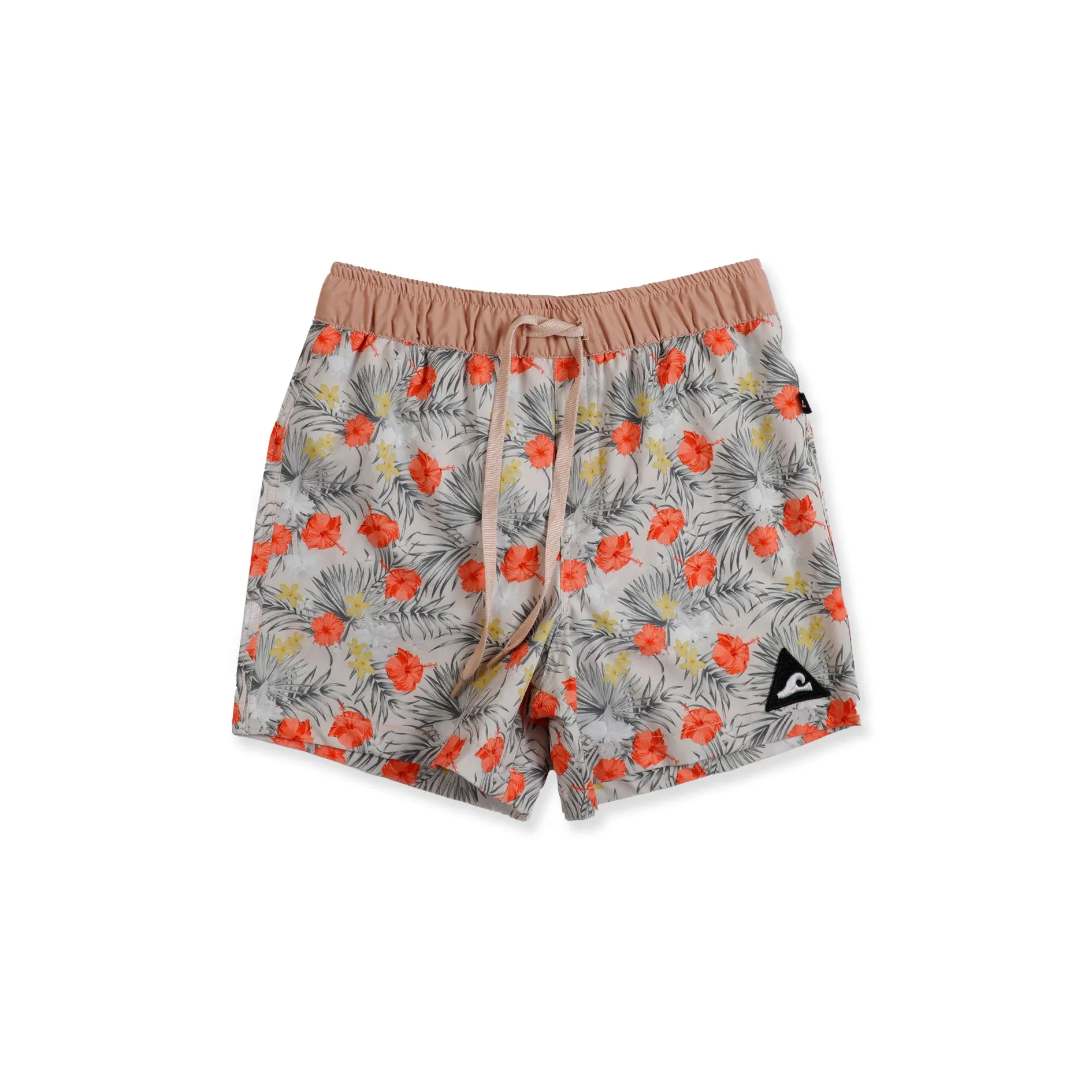 Tan Floral Board Short - Shop HS Tropics