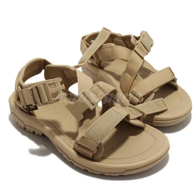 Teva Hurricane Verge Women's Brown Khaki Strap Summer Sandals Shoes