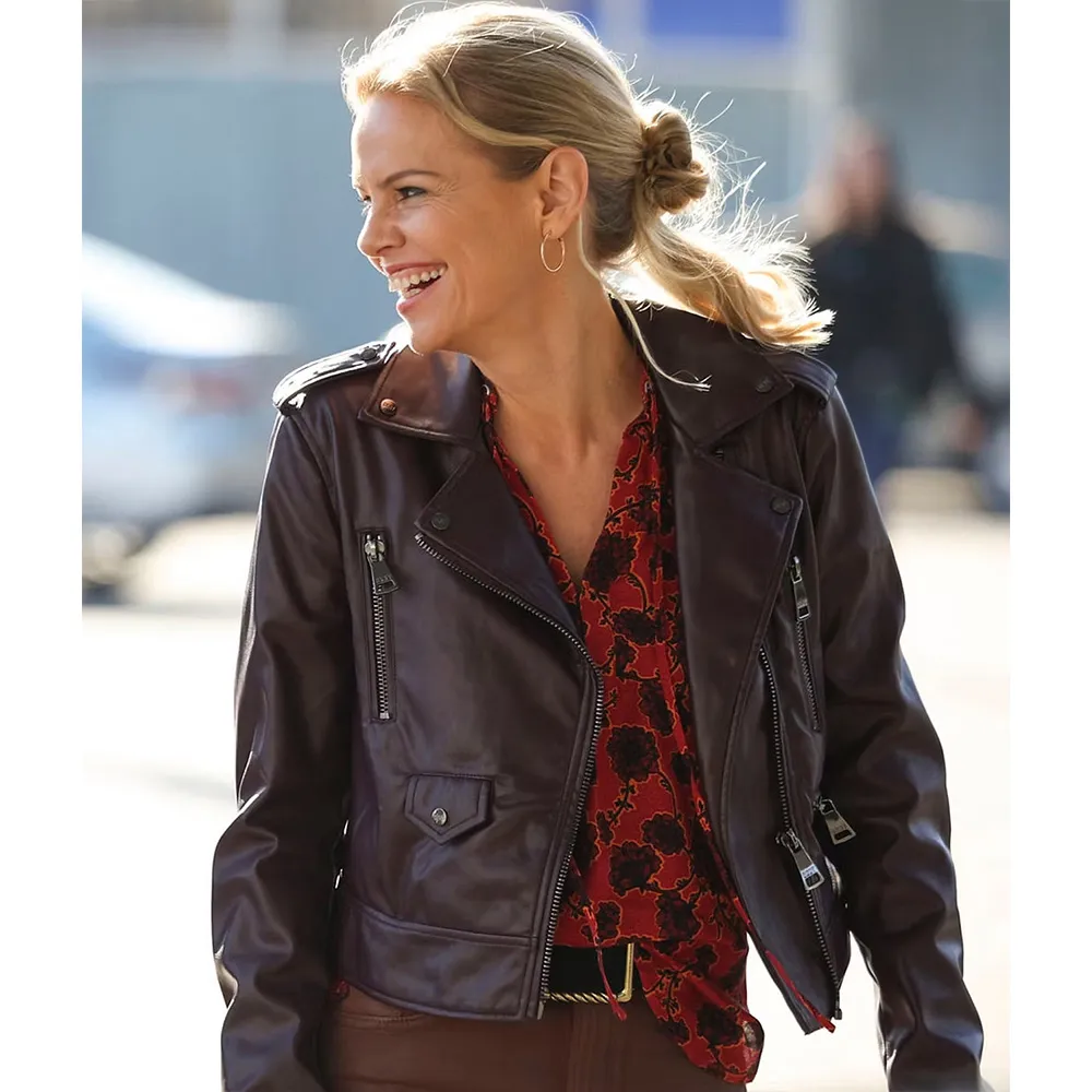 The Rookie S05 Mircea Monroe Leather Jacket