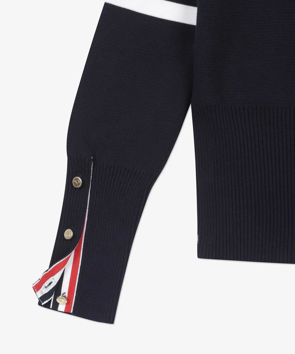 THOM BROWNE Casual Long Sleeve Plain Party Office Style