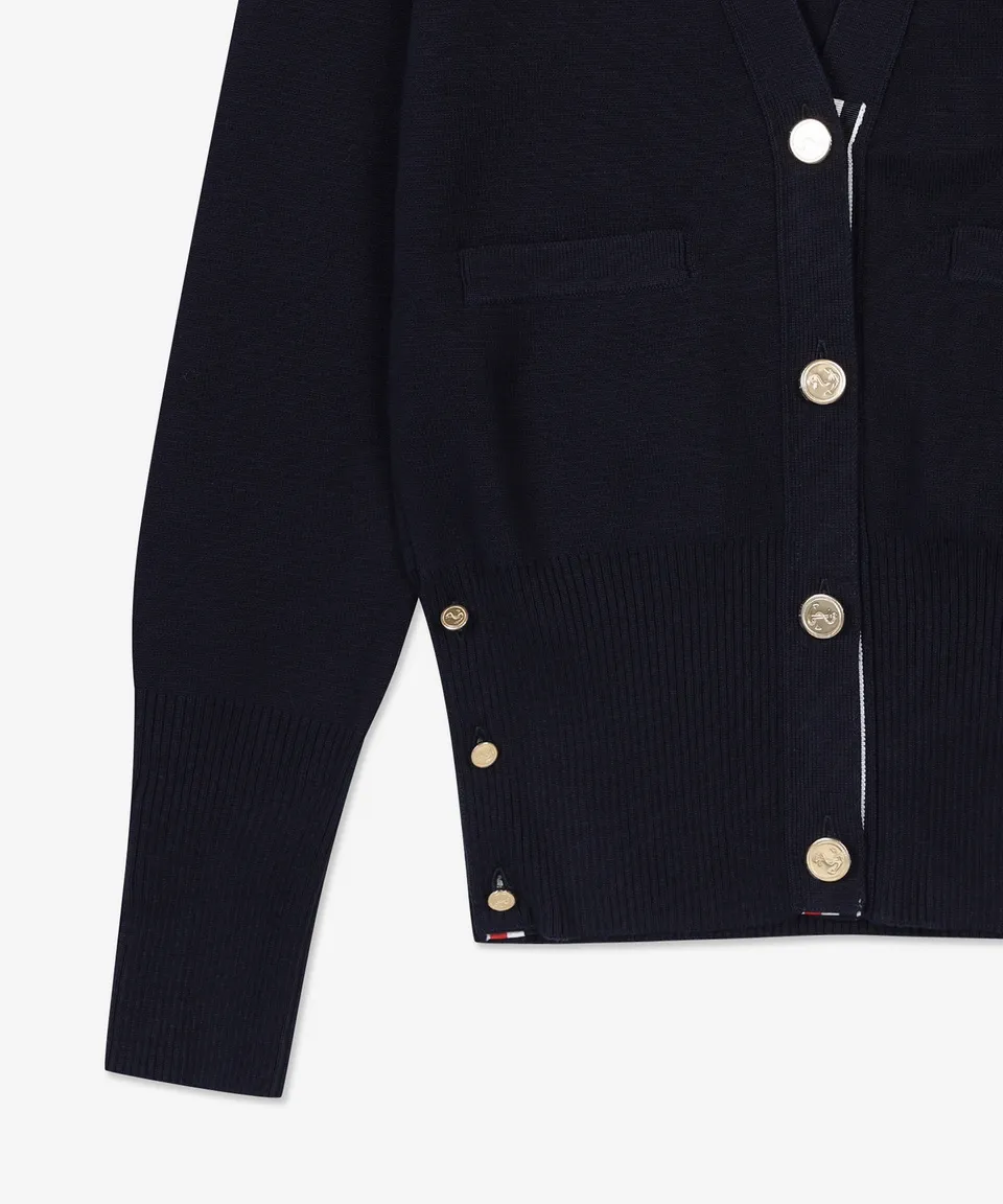 THOM BROWNE Casual Long Sleeve Plain Party Office Style