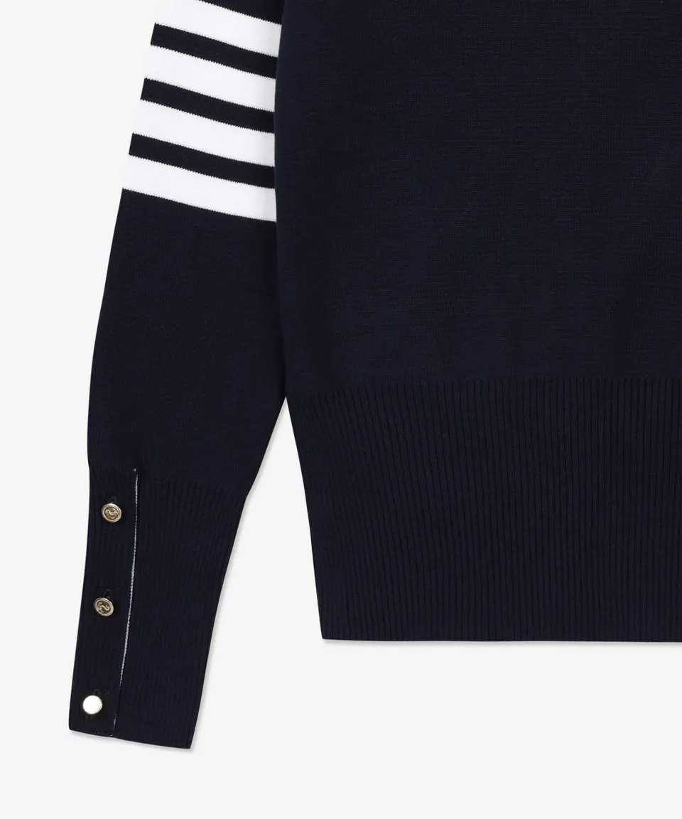 THOM BROWNE Casual Long Sleeve Plain Party Office Style