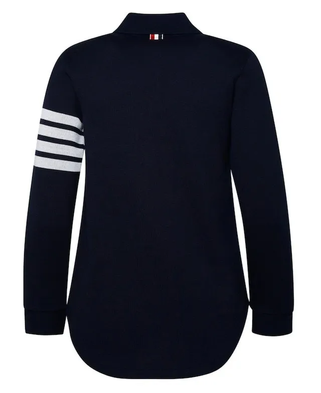 THOM BROWNE Street Style Logo Cardigans