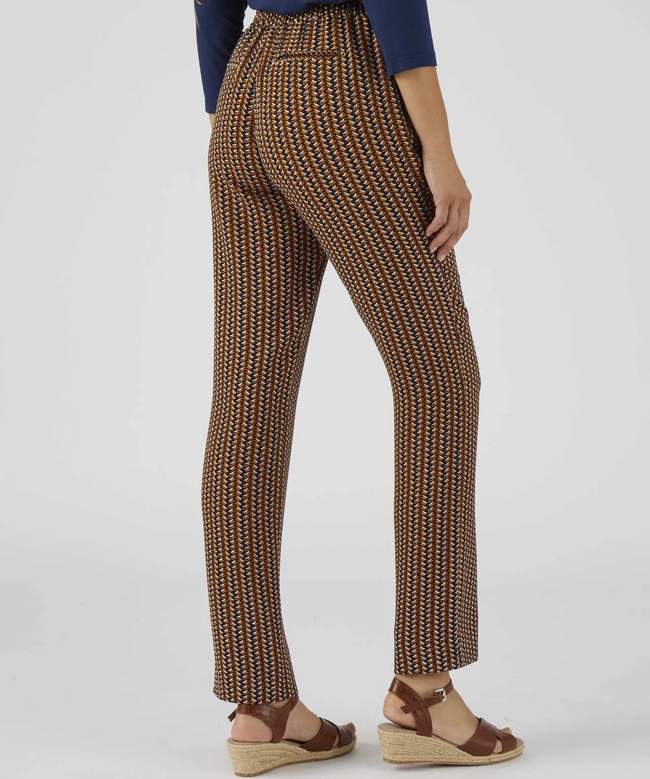 Tie-waist Dress Pants