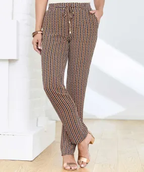 Tie-waist Dress Pants