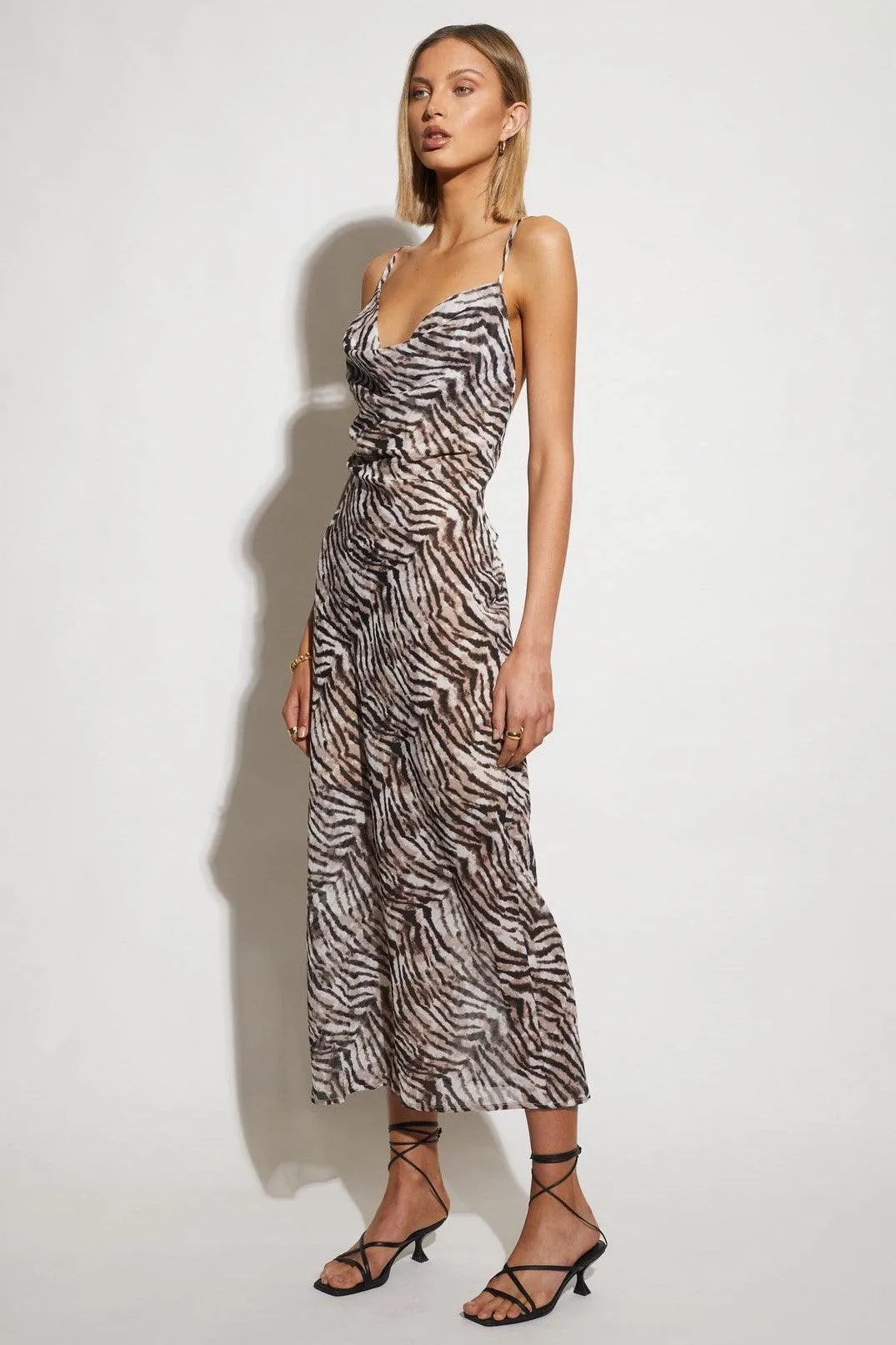 Tiger Print Instinct Dress