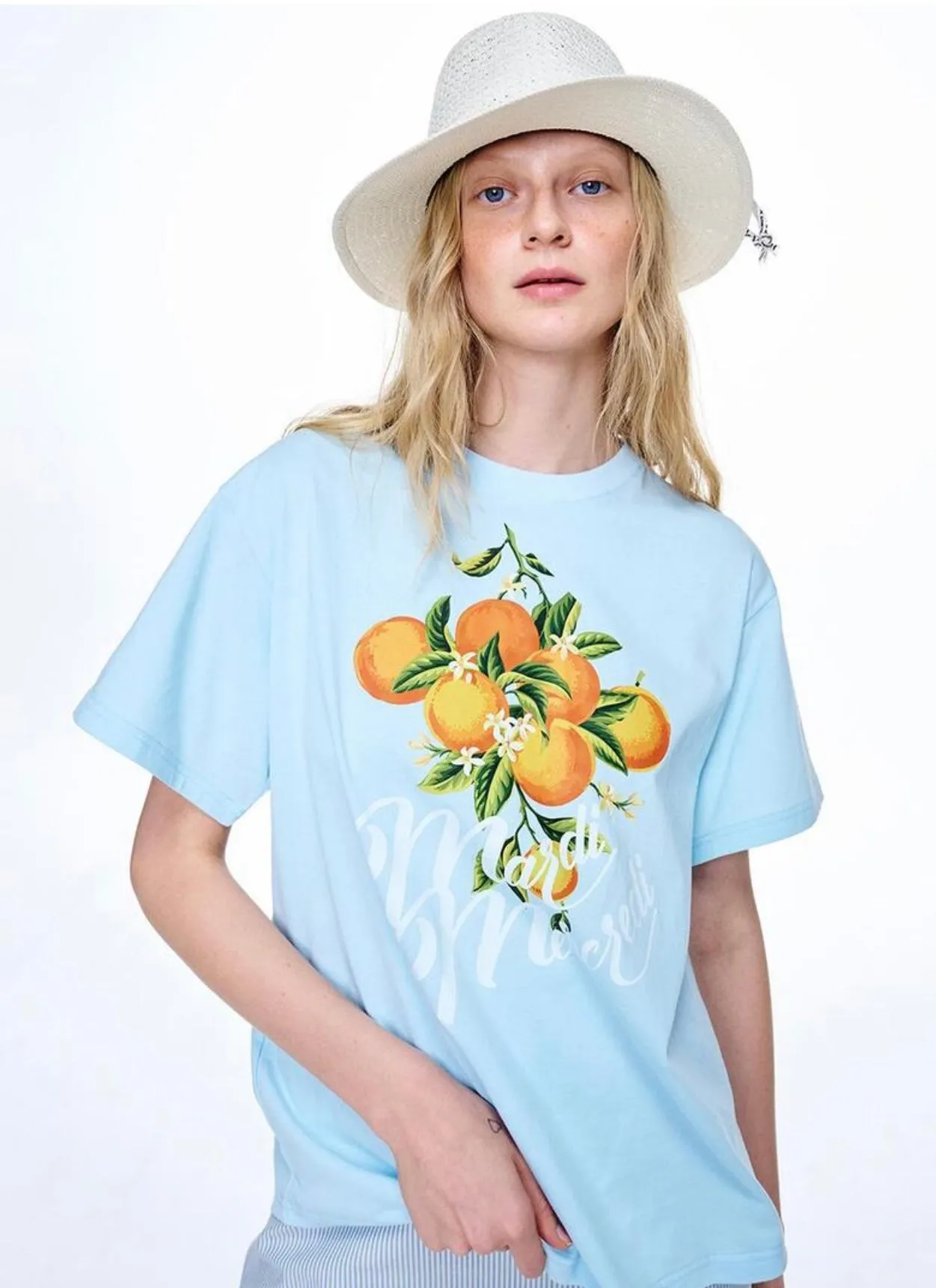 Orange Branch Sky T-Shirt