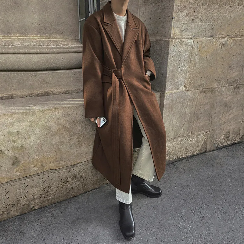 Tweed Trench Coat - Double-sided Fashion