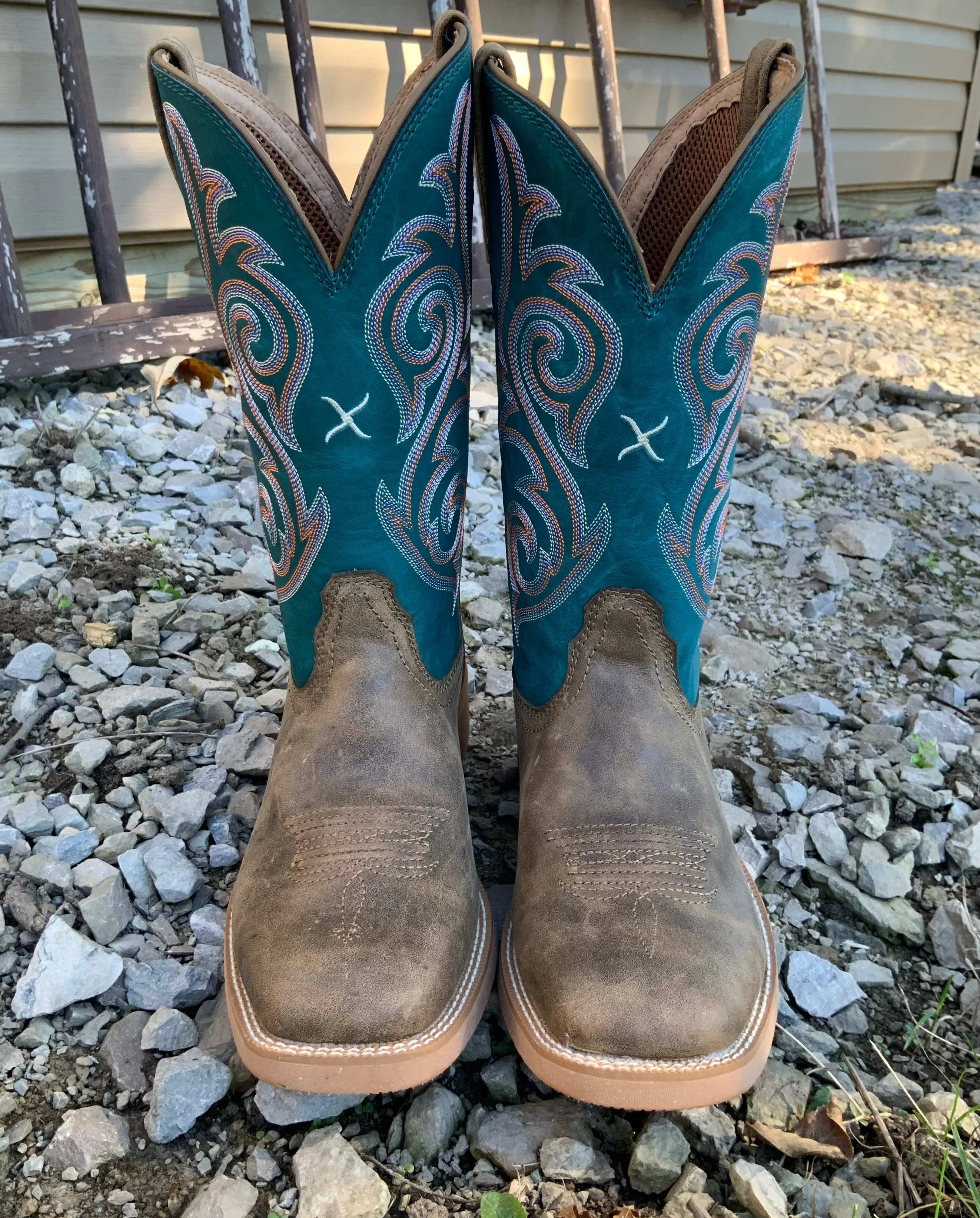 Twisted X Women's Tech Bomber & Storm Blue Cowgirl Boot - WXTR001