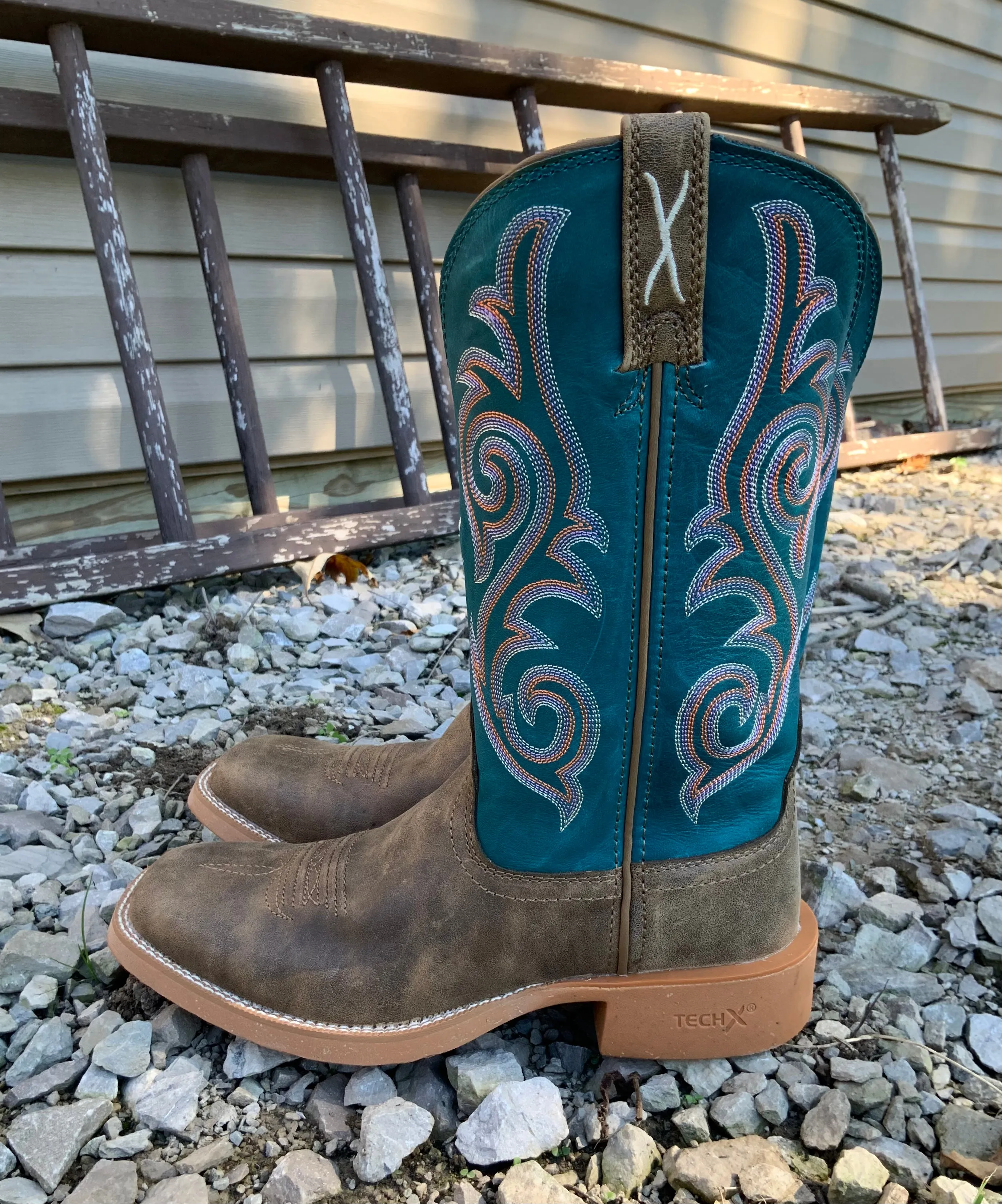 Twisted X Women's Tech Bomber & Storm Blue Cowgirl Boot - WXTR001