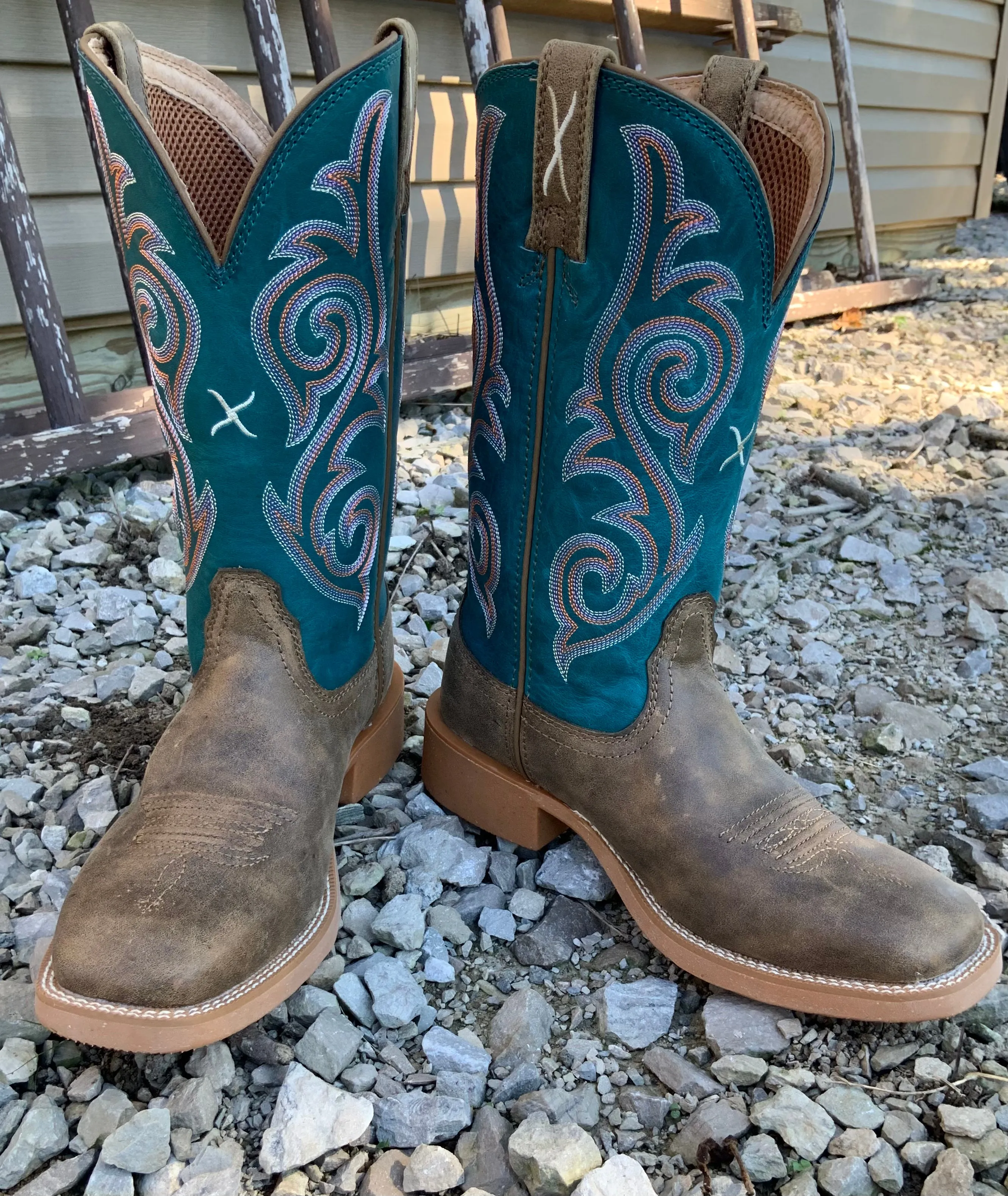 Twisted X Women's Tech Bomber & Storm Blue Cowgirl Boot - WXTR001