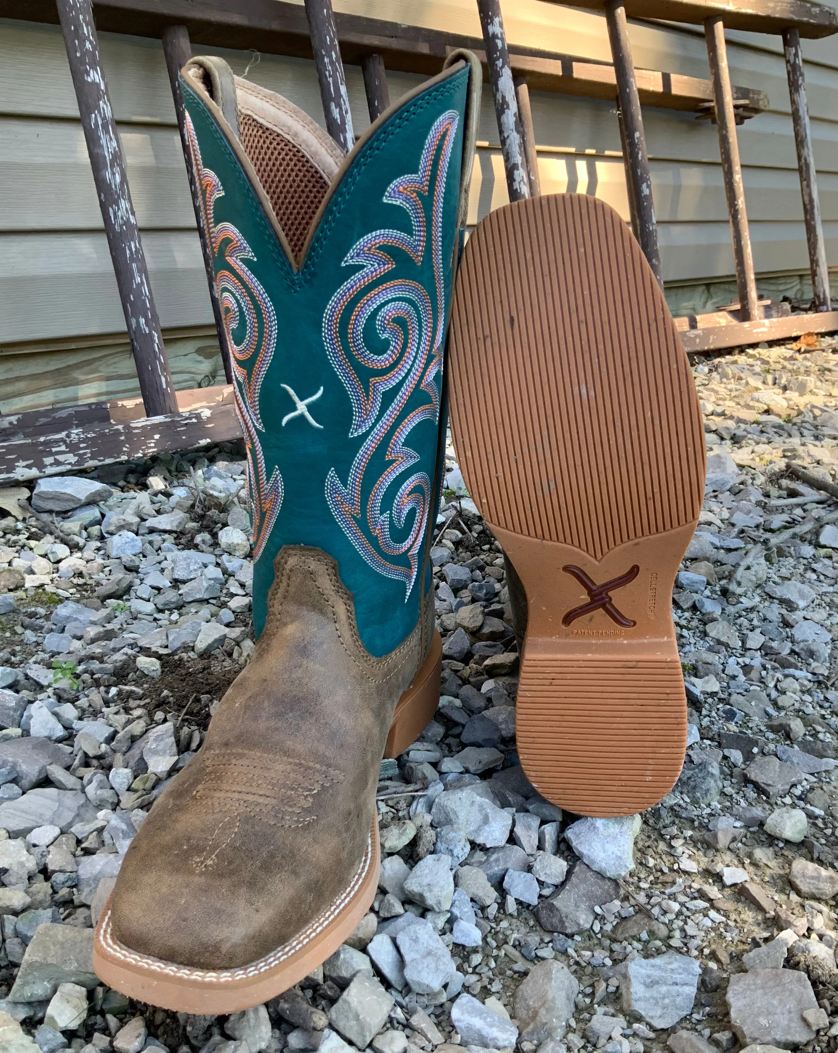 Twisted X Women's Tech Bomber & Storm Blue Cowgirl Boot - WXTR001