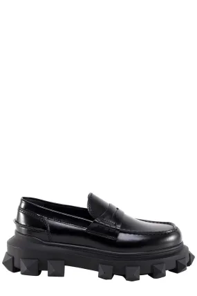 Valentino Garavani studded loafers