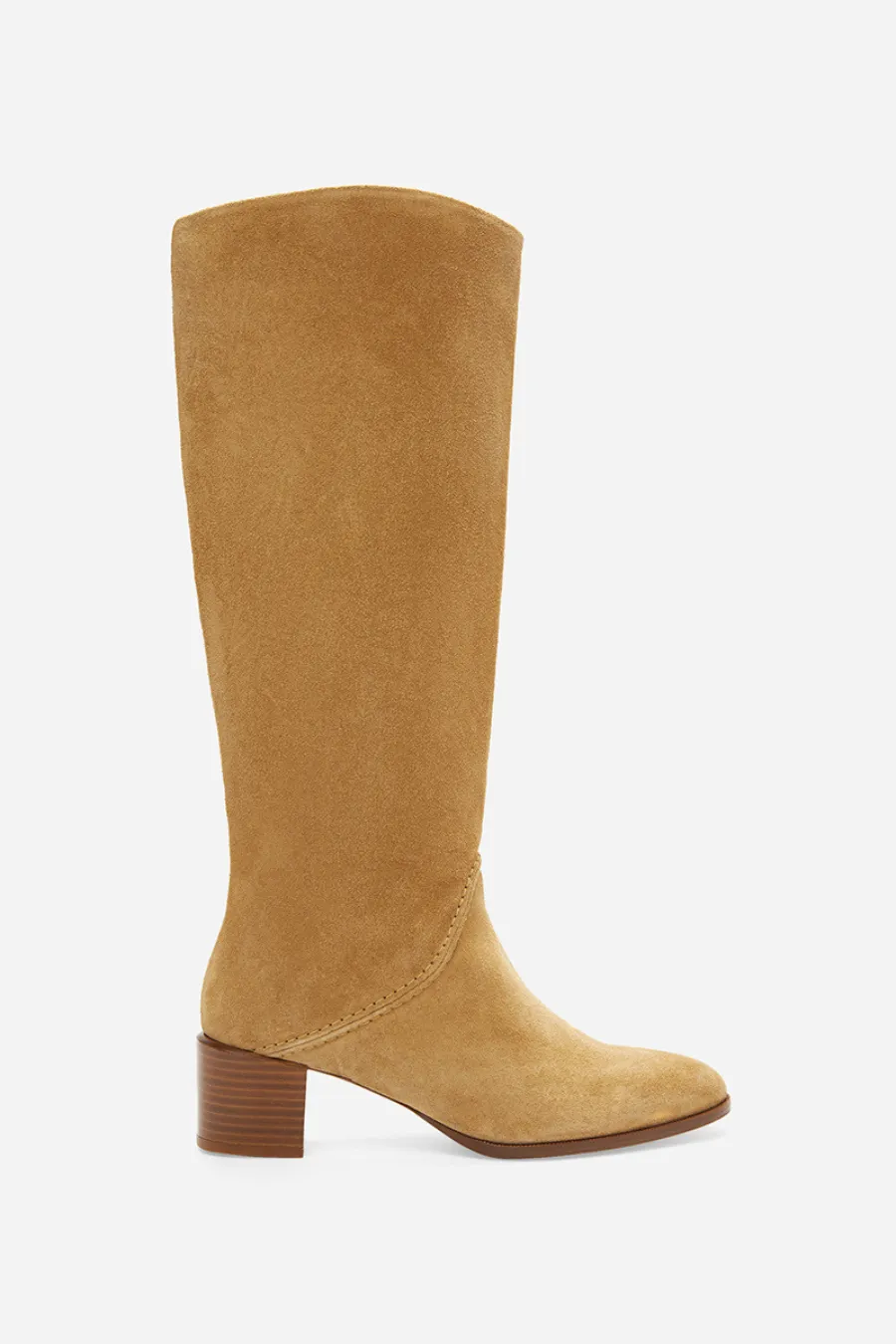 Vanessa Bruno 45mm Suede Ambre Boots