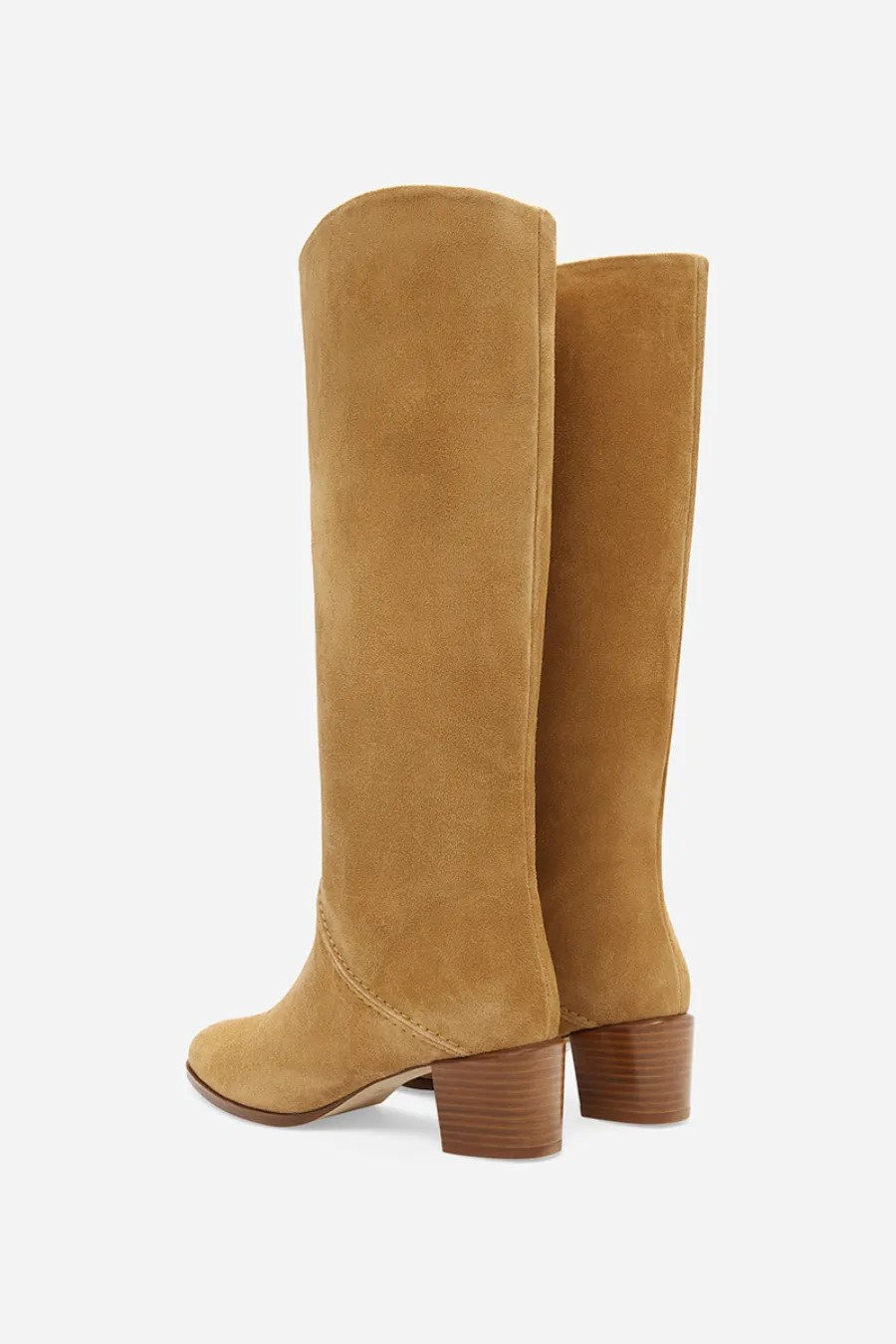 Vanessa Bruno 45mm Suede Ambre Boots