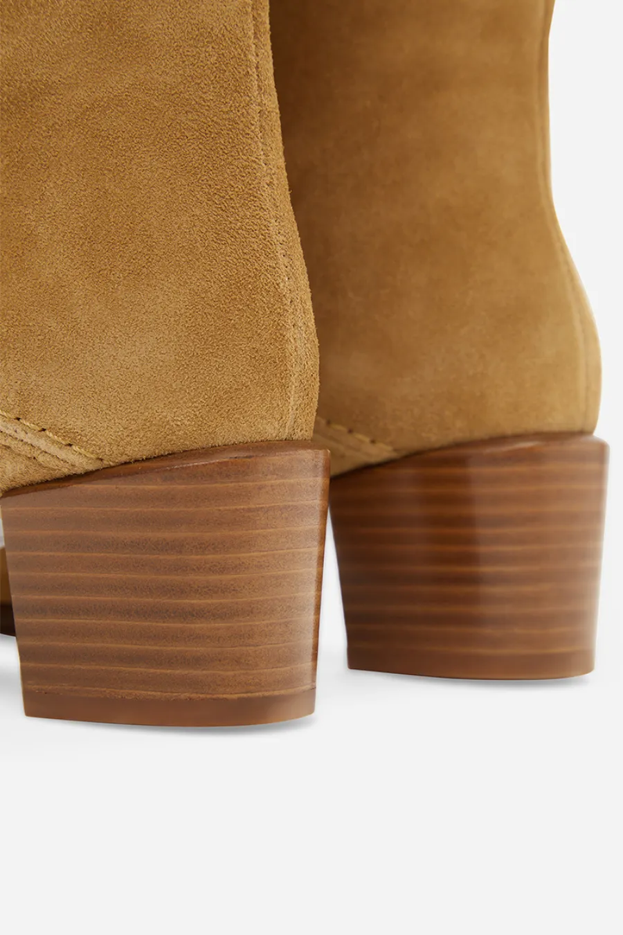 Vanessa Bruno 45mm Suede Ambre Boots