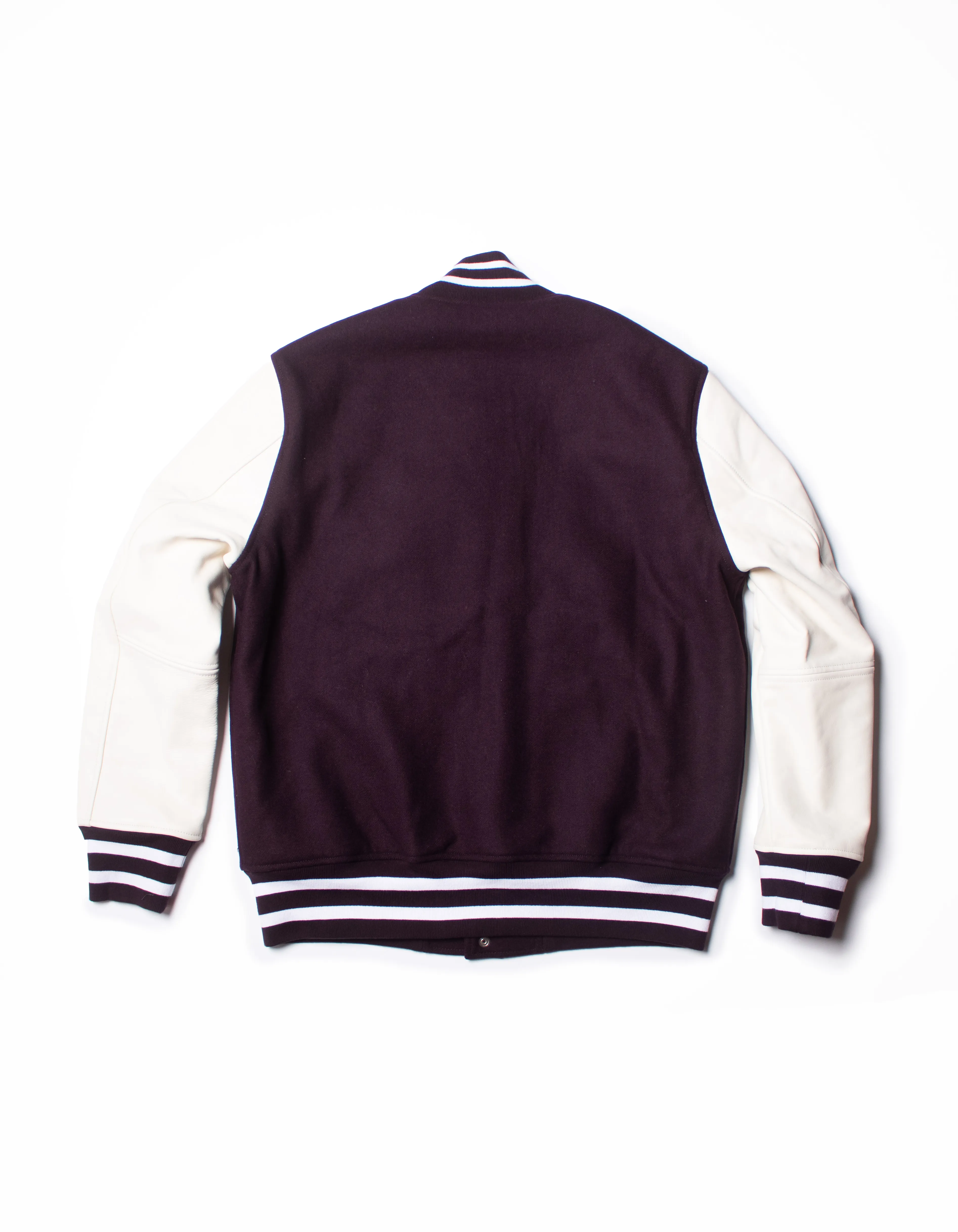 Varsity Jacket in Burgundy - J. Press