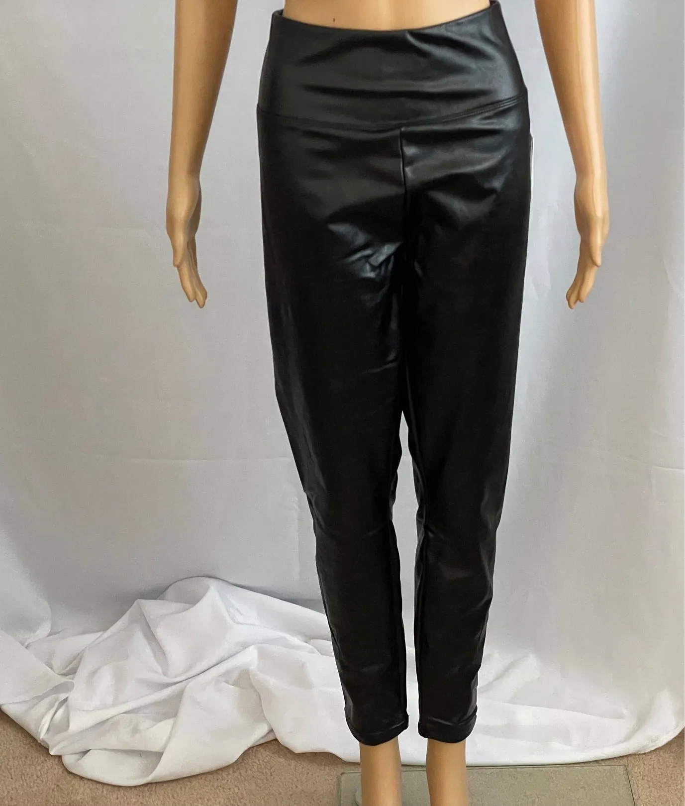 Vegan Leather Leggings