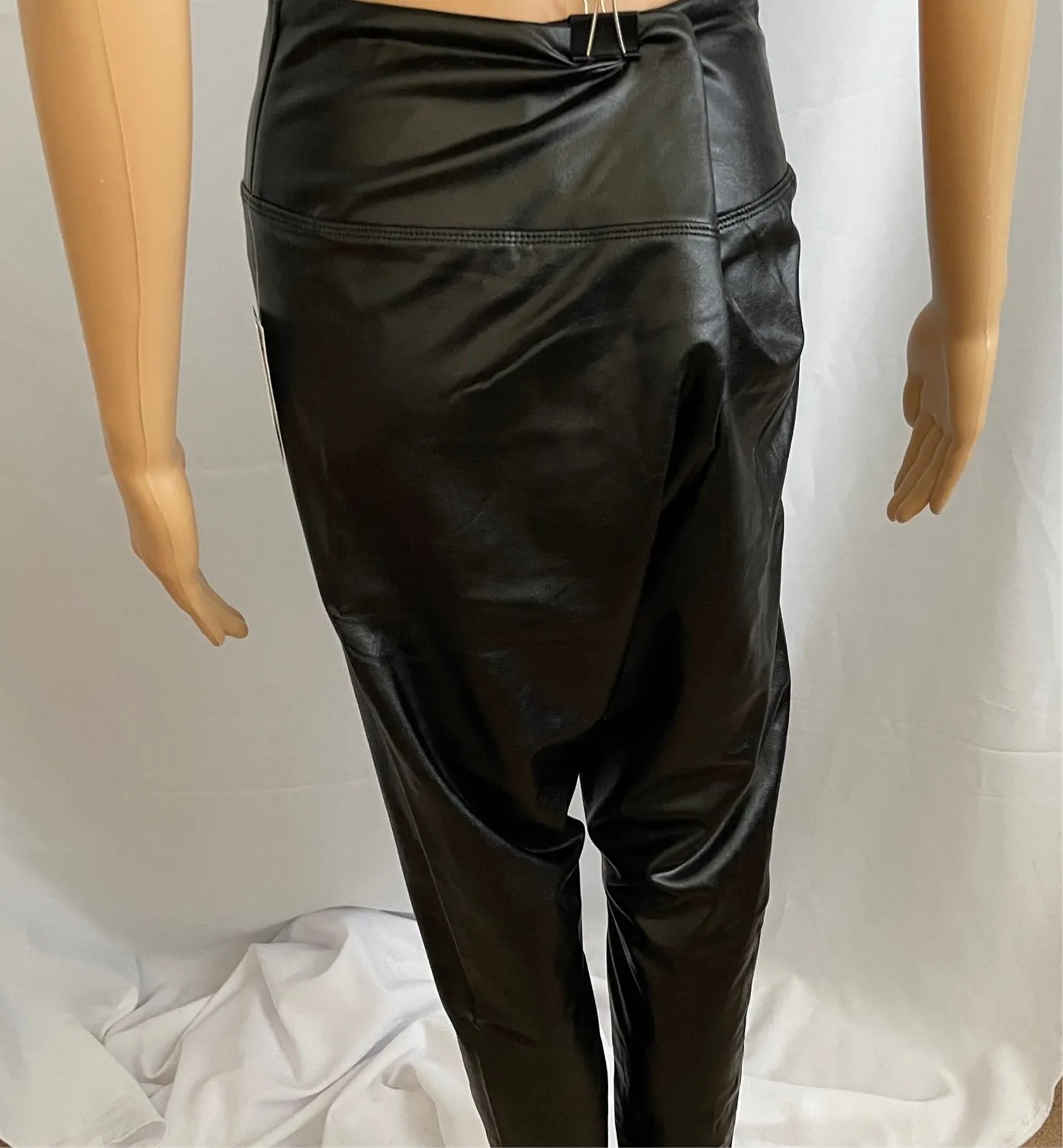 Vegan Leather Leggings