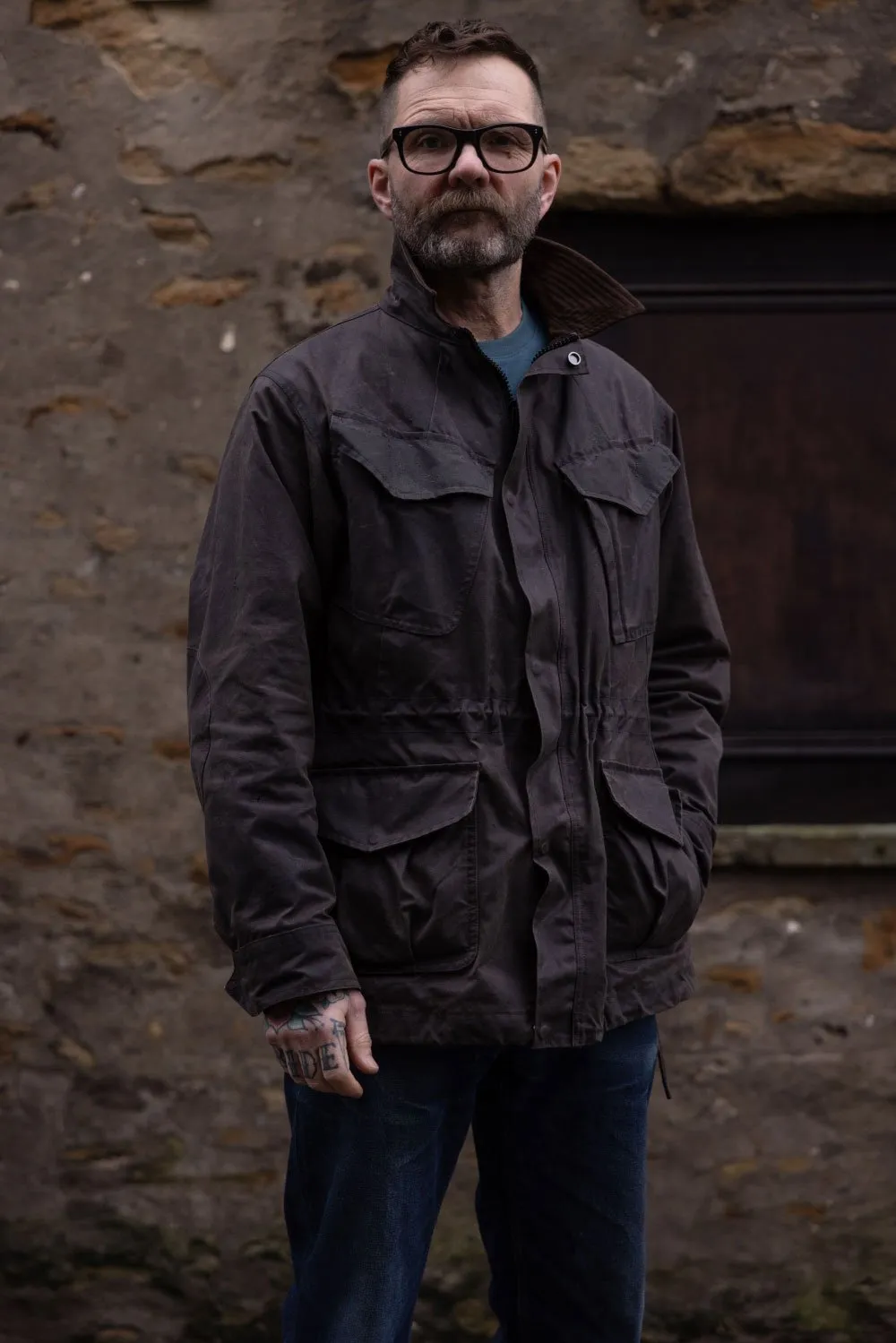 Waxed Cotton Field Jacket