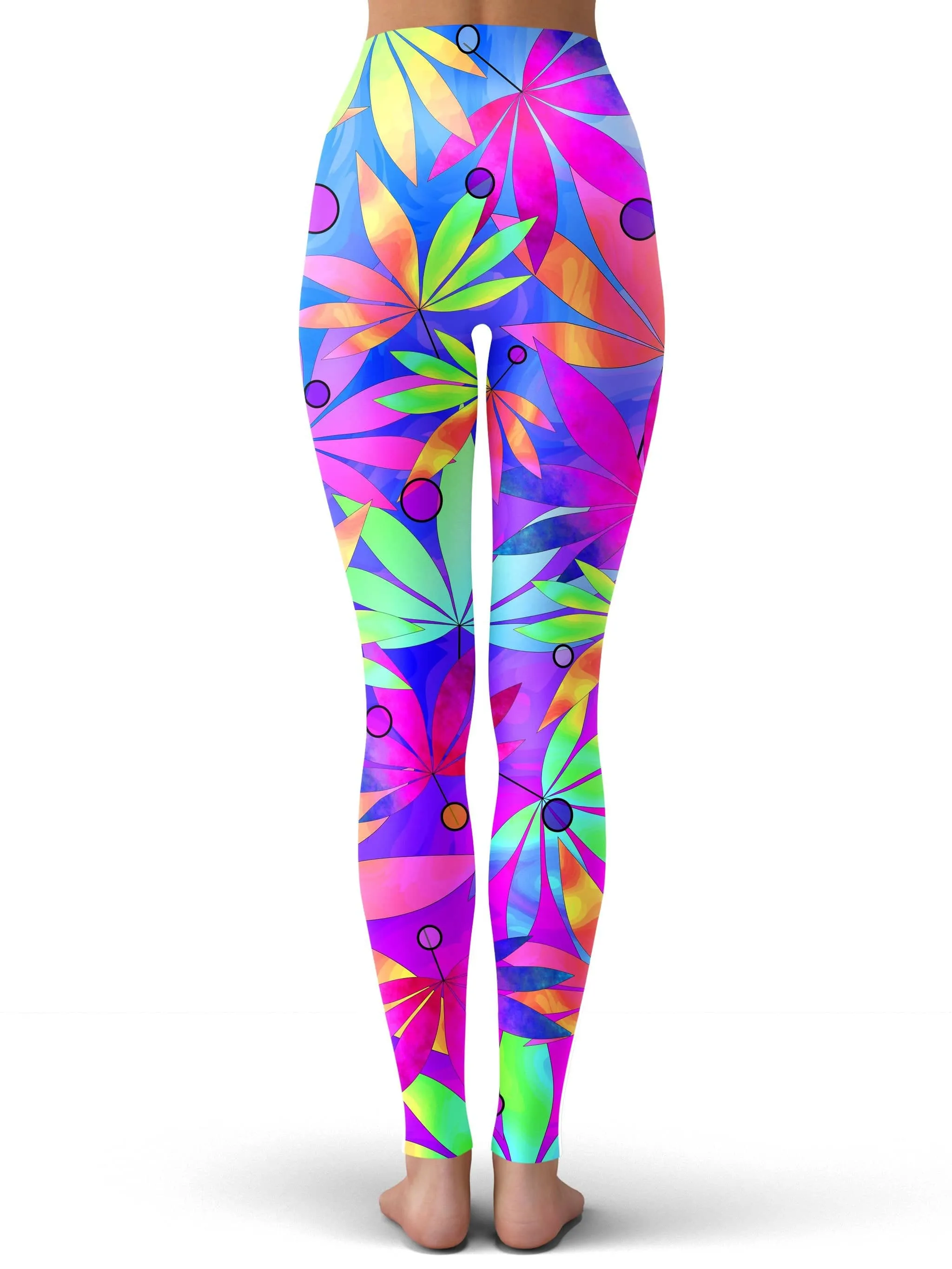 Weed Print Leggings