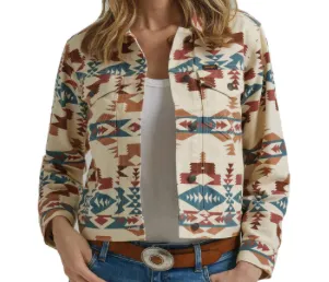 Western Boyfriend Jacket - Aztec Print | Shop Now