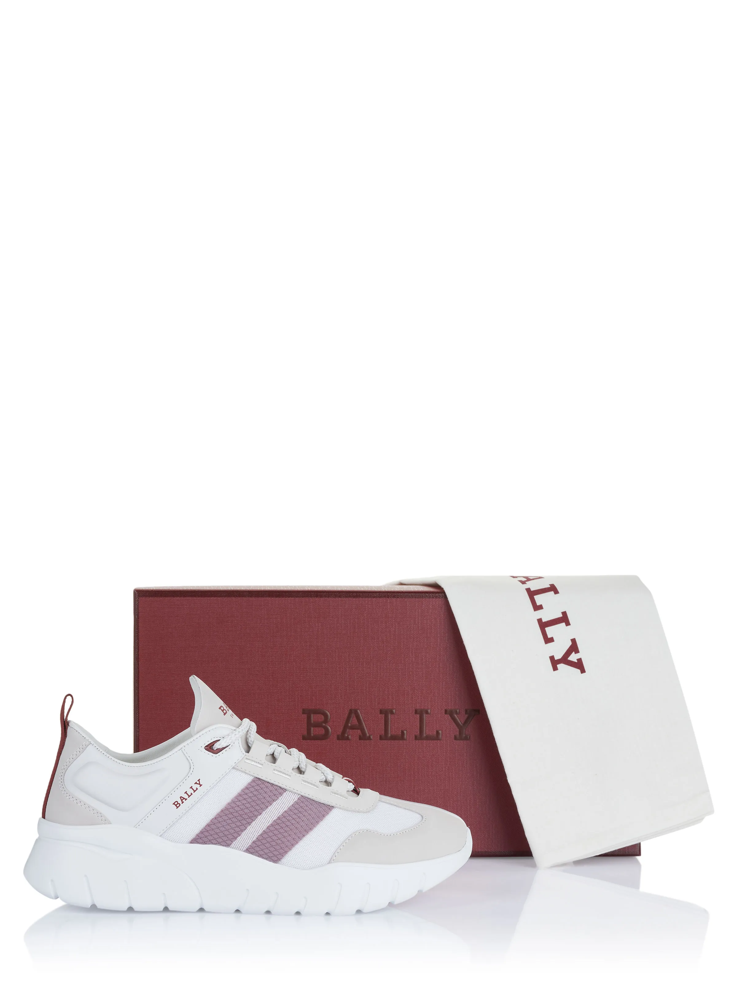 white Bally Shoes