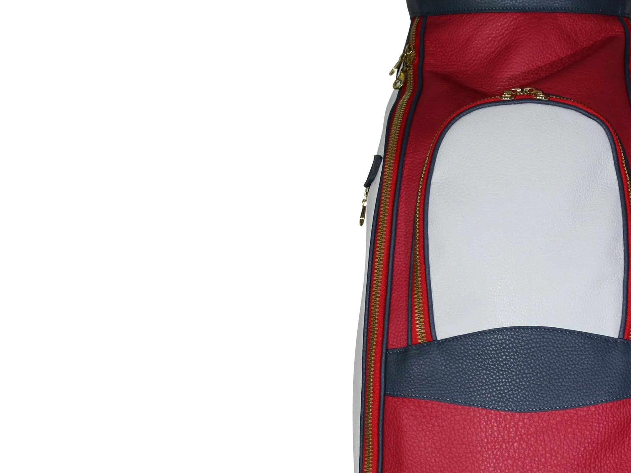 White/Red/Navy Atletico Golf Bag