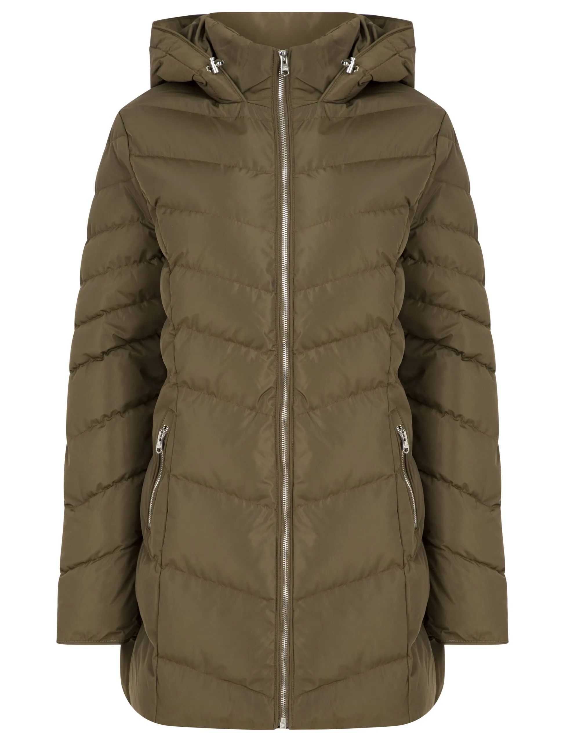 Women's Hooded Quilted Coat