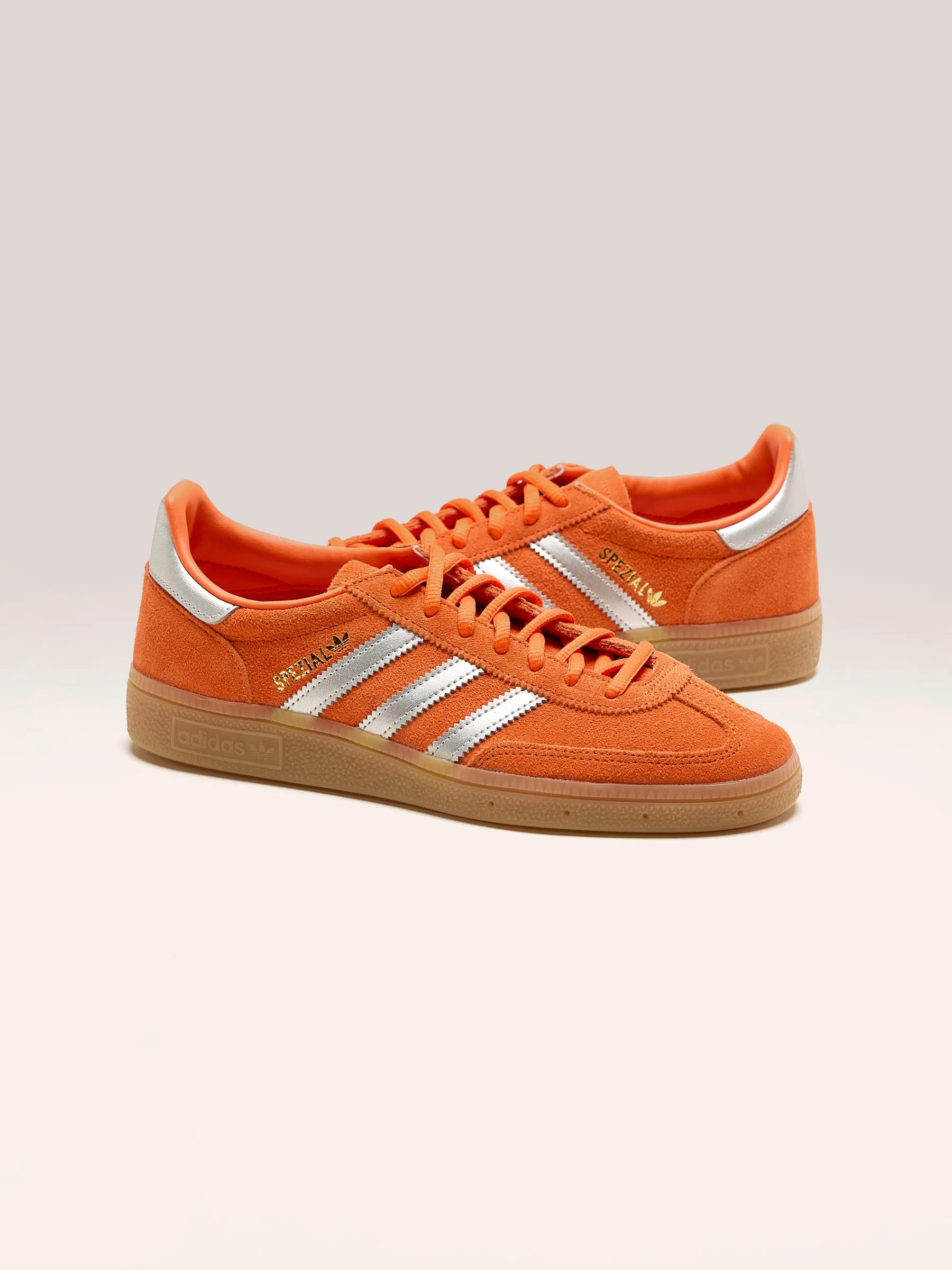 Women's Handball Shoes - Size 242, Color Orange