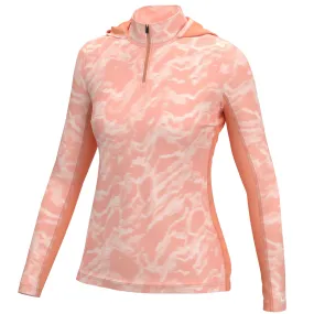 Women's Icon X Hoodie River Runs - Coral Reef - Large
