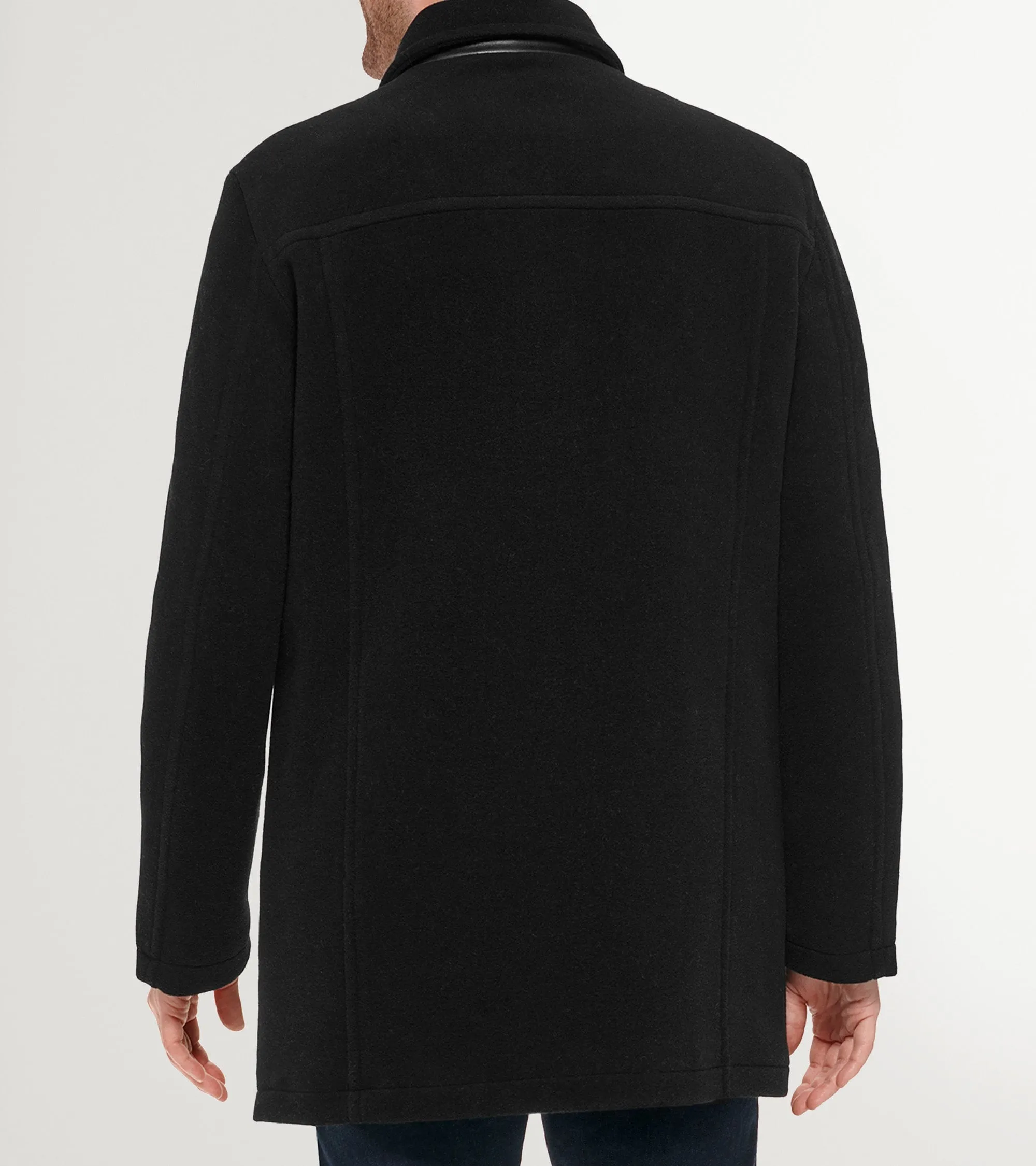 Wool Car Coat for Men