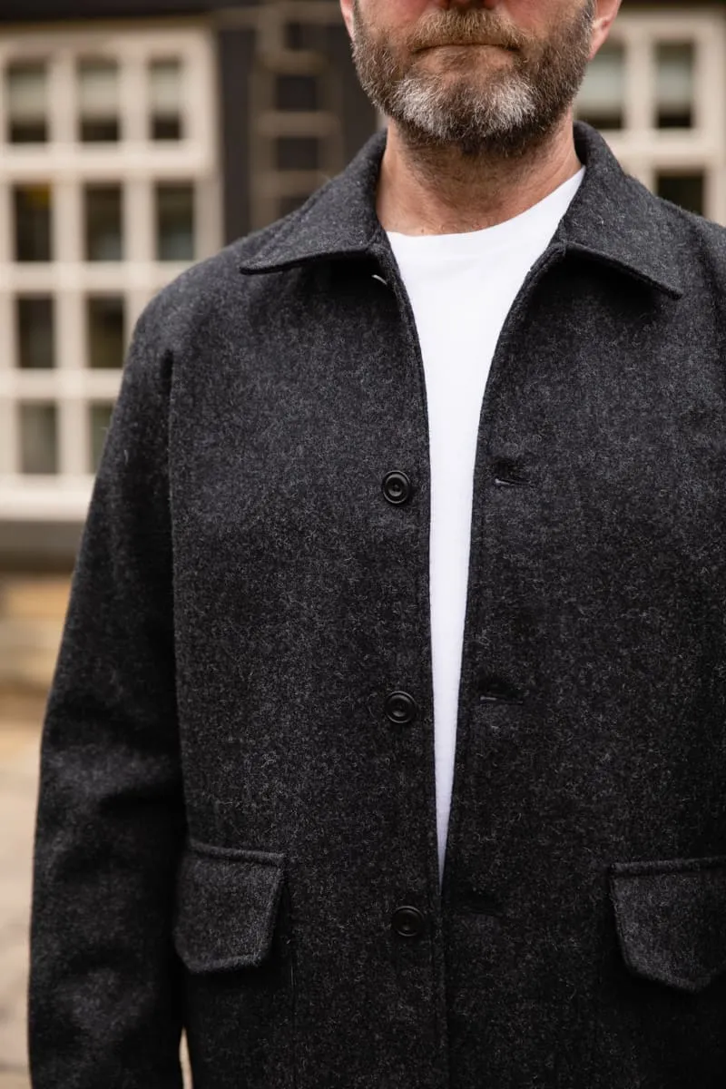 Wool Charcoal Jacket