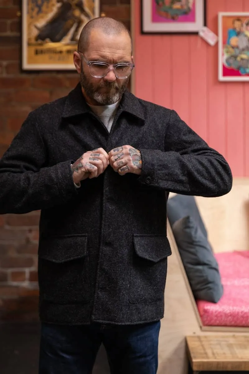 Wool Charcoal Jacket