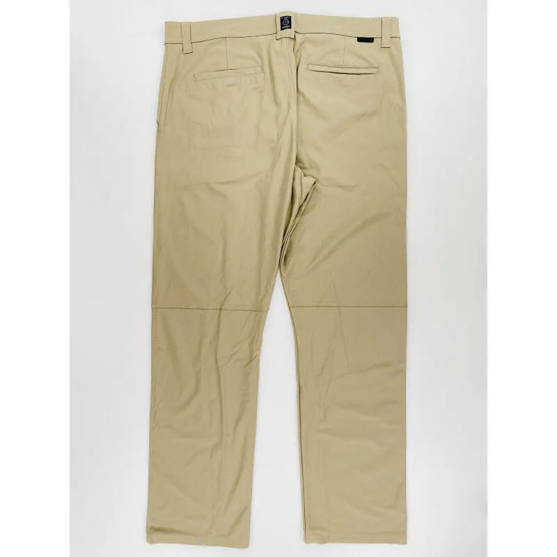 Second Hand Women's Beige Hiking Pants - Wrangler Fwds Chino Pant - US 38